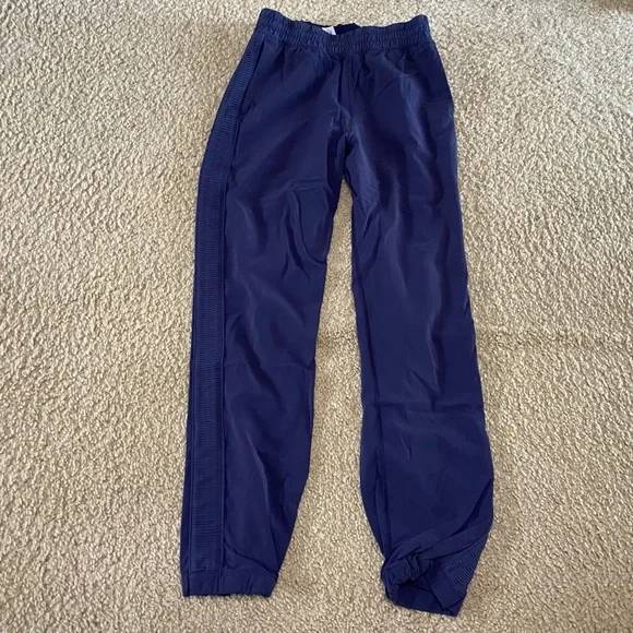 Ivivva Lululemon Girl's Navy Blue Jogger Pants - Picture 1 of 3